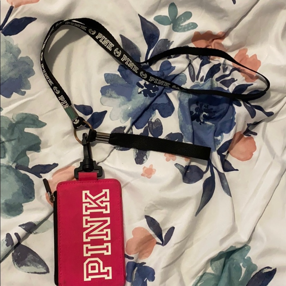 PINK land yard